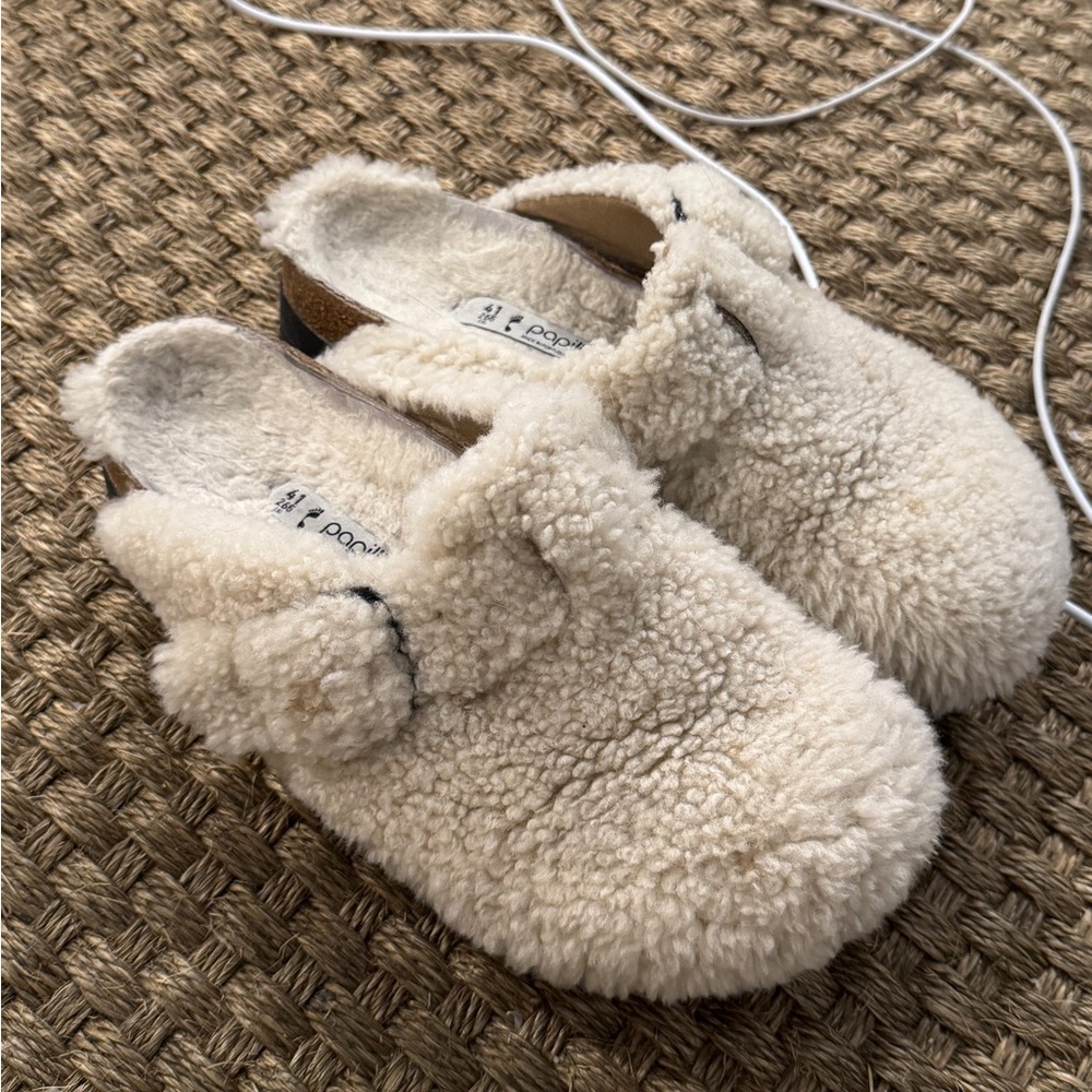 Birkenstock Boston shearling Big Buckle
Platform clog womens 10